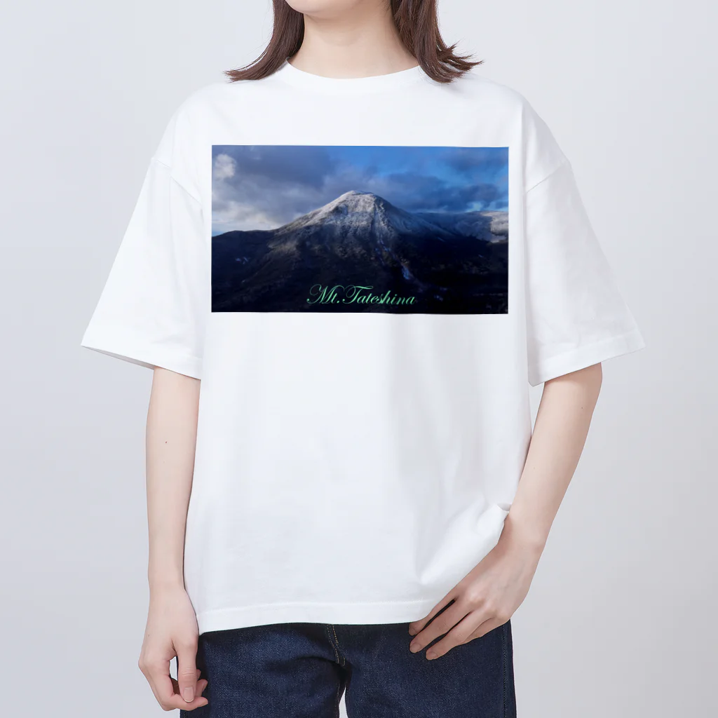 D-aerialのシネマティック蓼科山 オーバーサイズTシャツ