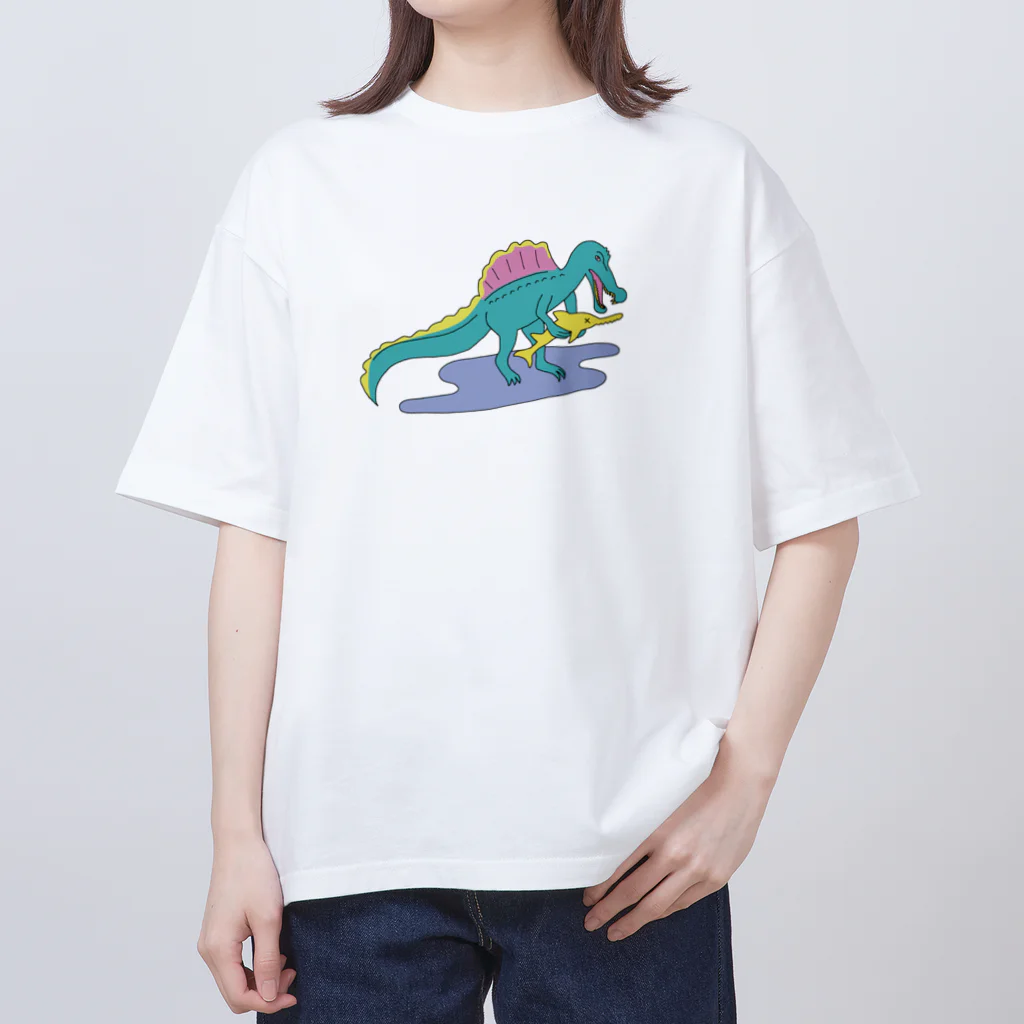 LONESOME TYPE ススのスピノサウルス［3］後期 Oversized T-Shirt