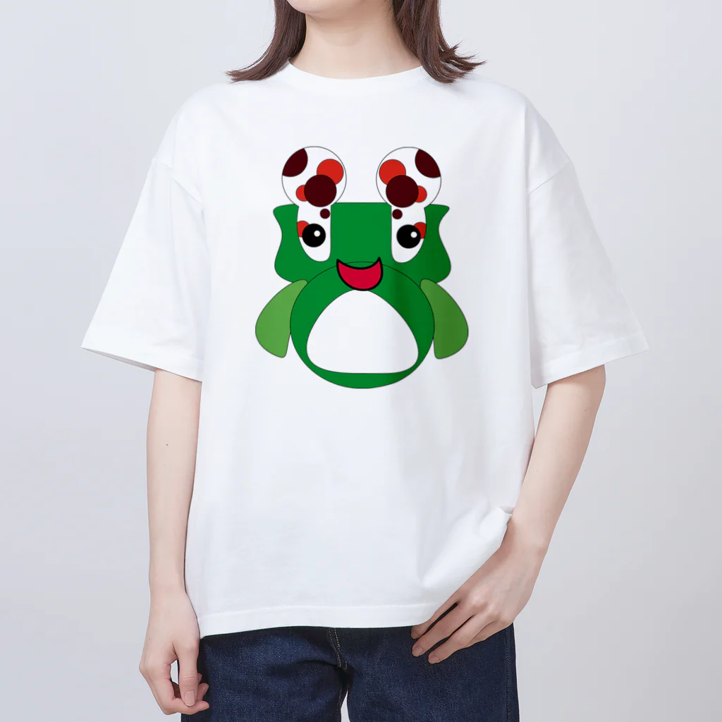 ADMS_Yuki_IKIのカエルのkarue オーバーサイズTシャツ