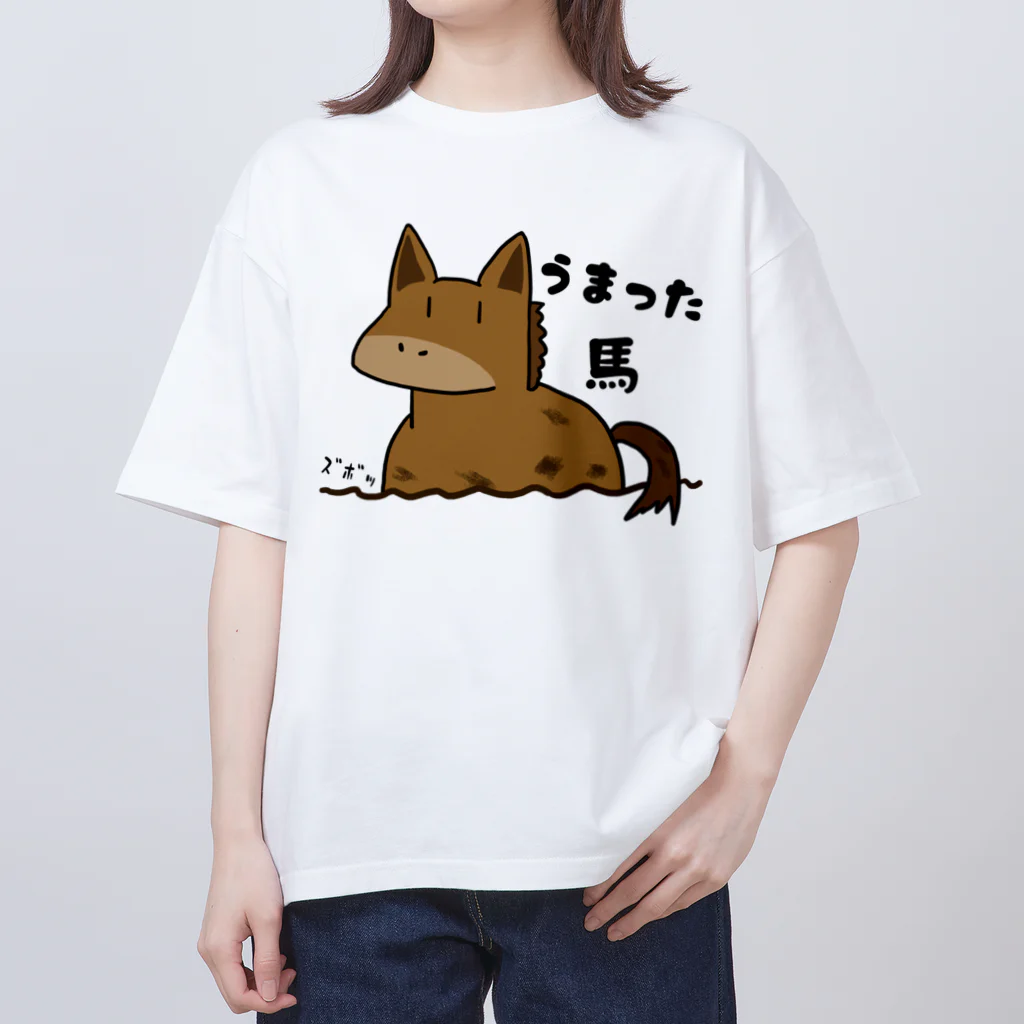 思う屋のうまった オーバーサイズTシャツ