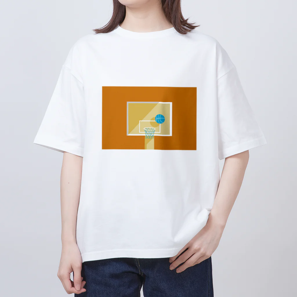 narumiのバスケットゴール　夕 Oversized T-Shirt