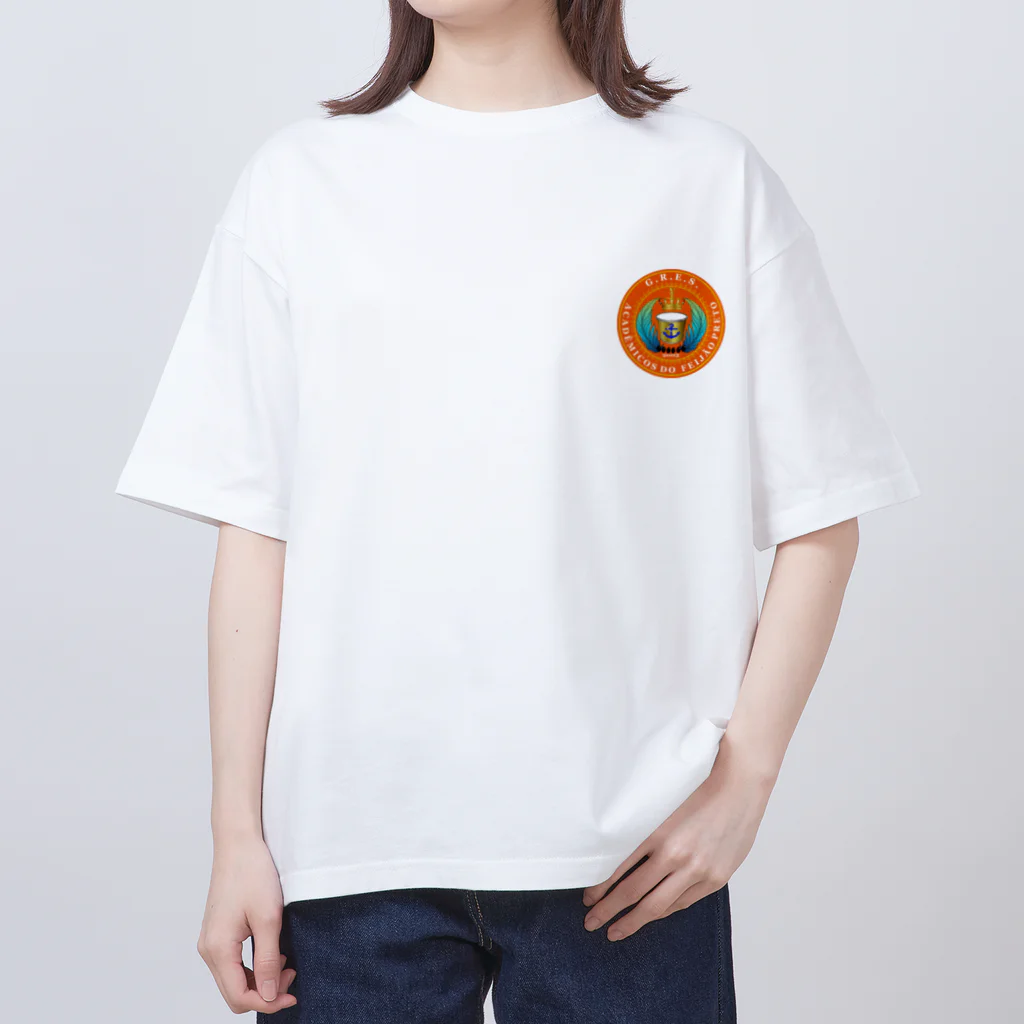 Feijão preto のシンボル Oversized T-Shirt