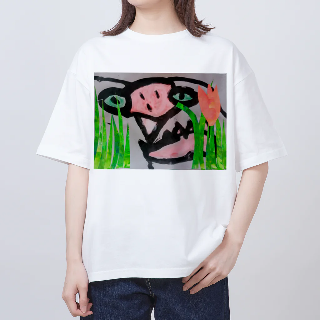 おもちゃばこのハナカマキリ オーバーサイズTシャツ