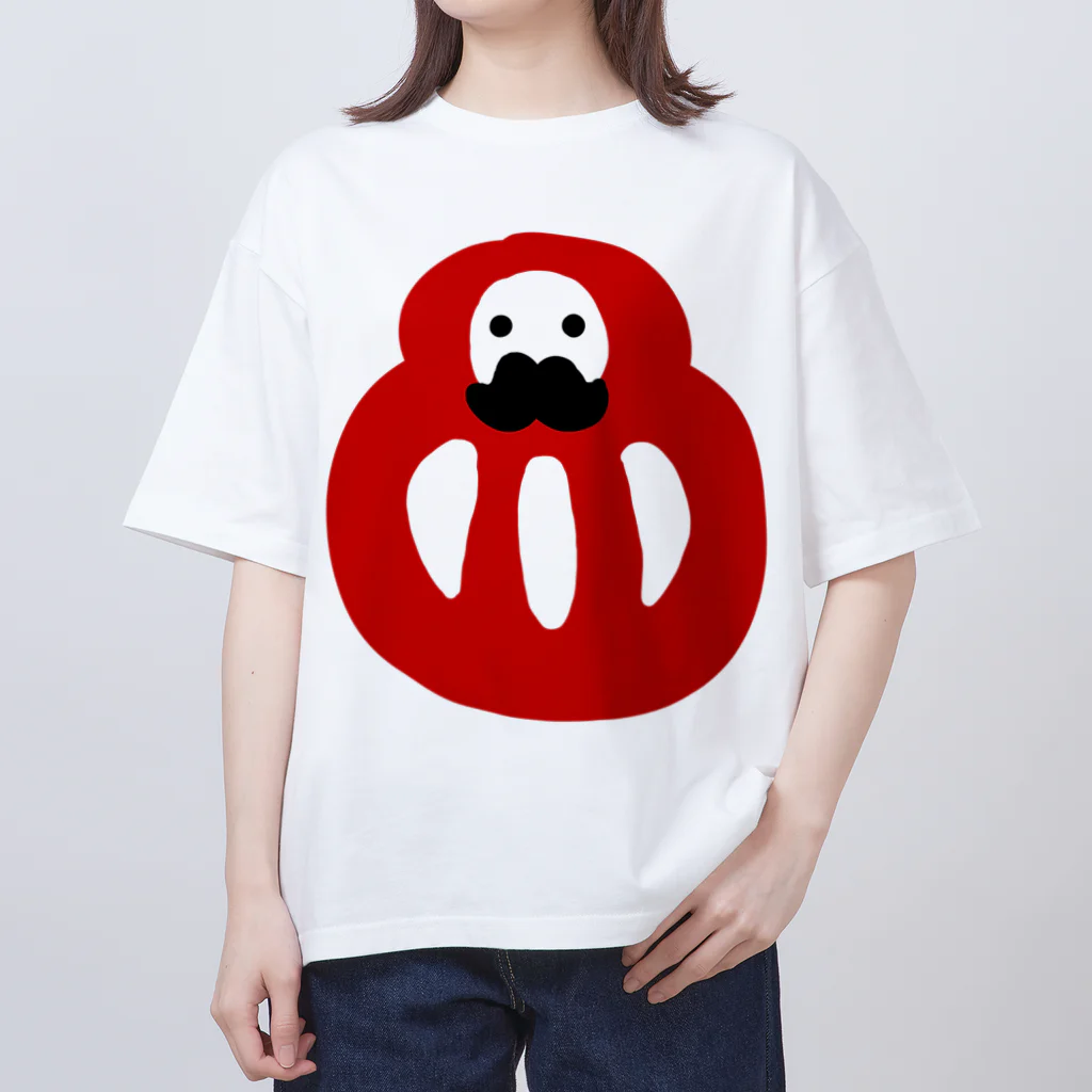 りさぽむストア SUZURIのだるマン　オーバーサイズTシャツ Oversized T-Shirt