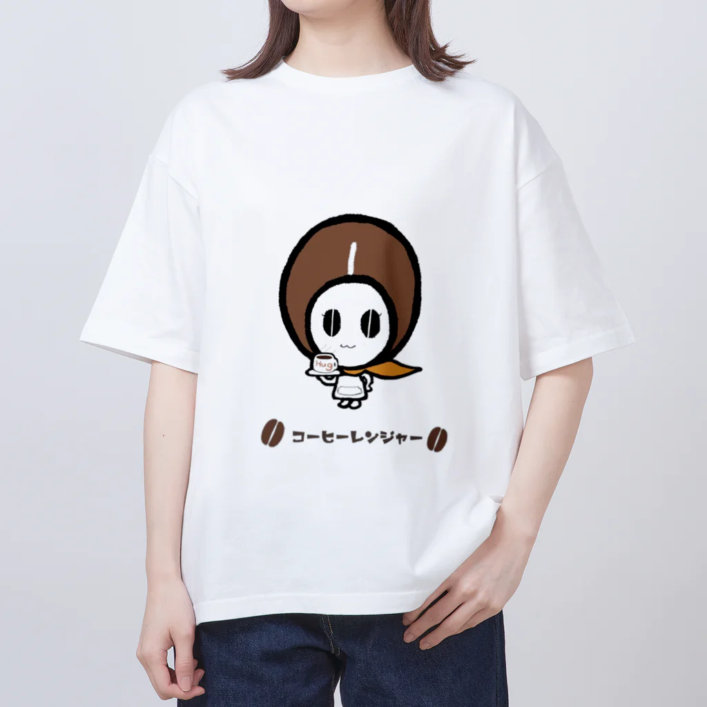 コーヒーレンジャーのコーヒーレンジャー橙 Oversized T-Shirt