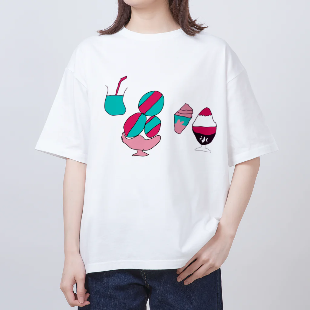 FRUITS CHOPPERのスイーツ天国 Oversized T-Shirt