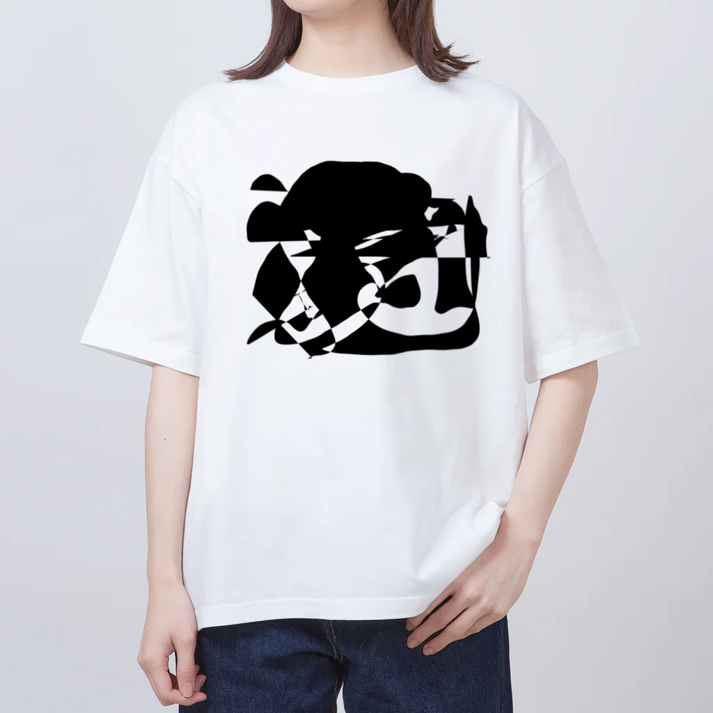 FRUITS CHOPPERのシルエット・ノワール Oversized T-Shirt