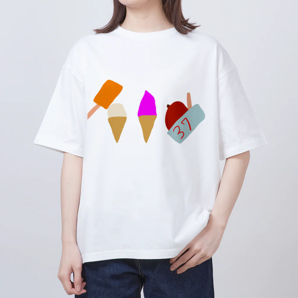 FRUITS CHOPPERのアイス天国 Oversized T-Shirt