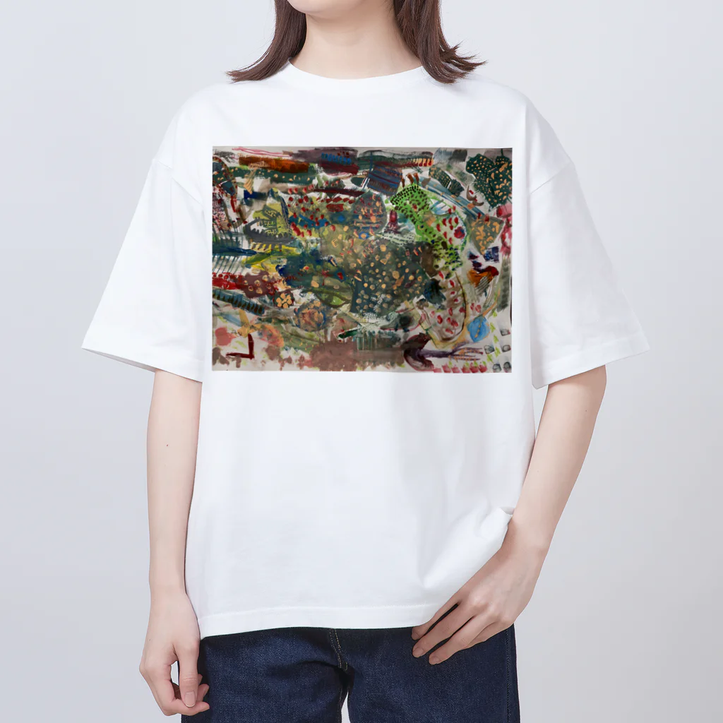 なう秘湯♨️のR910 チーターズハート Oversized T-Shirt