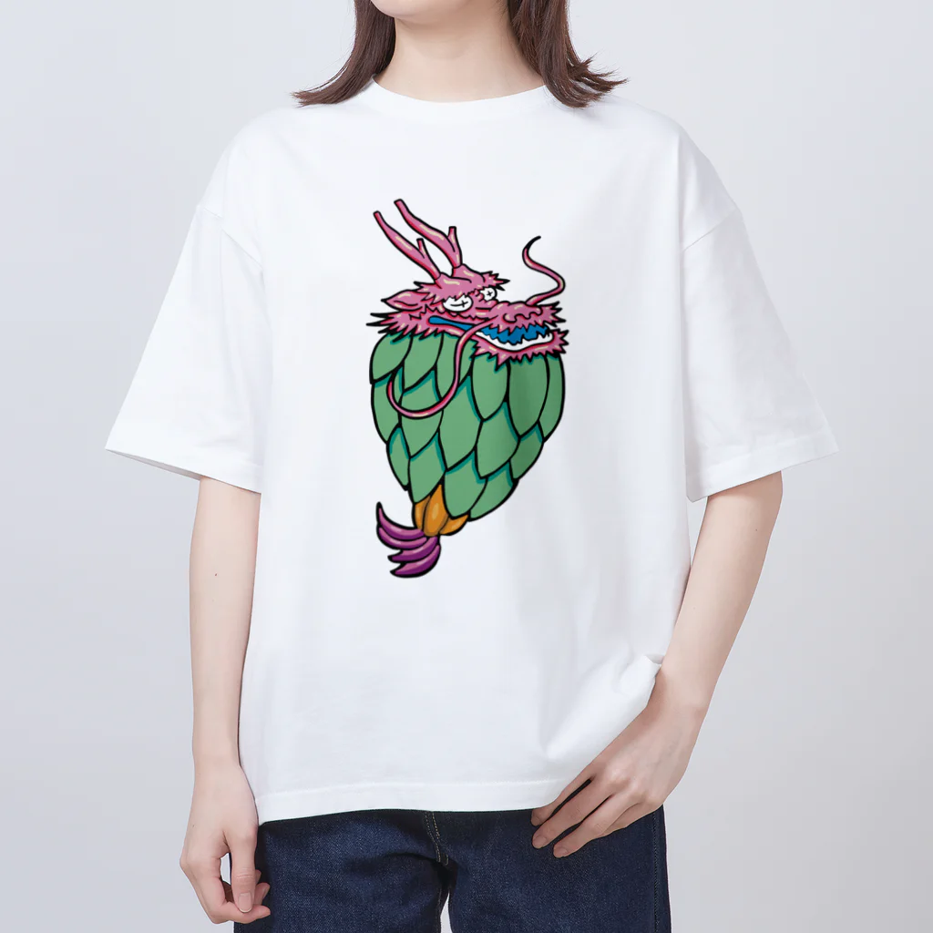 ヒロシオーバーダイブのドラゴンフルーツ Oversized T-Shirt