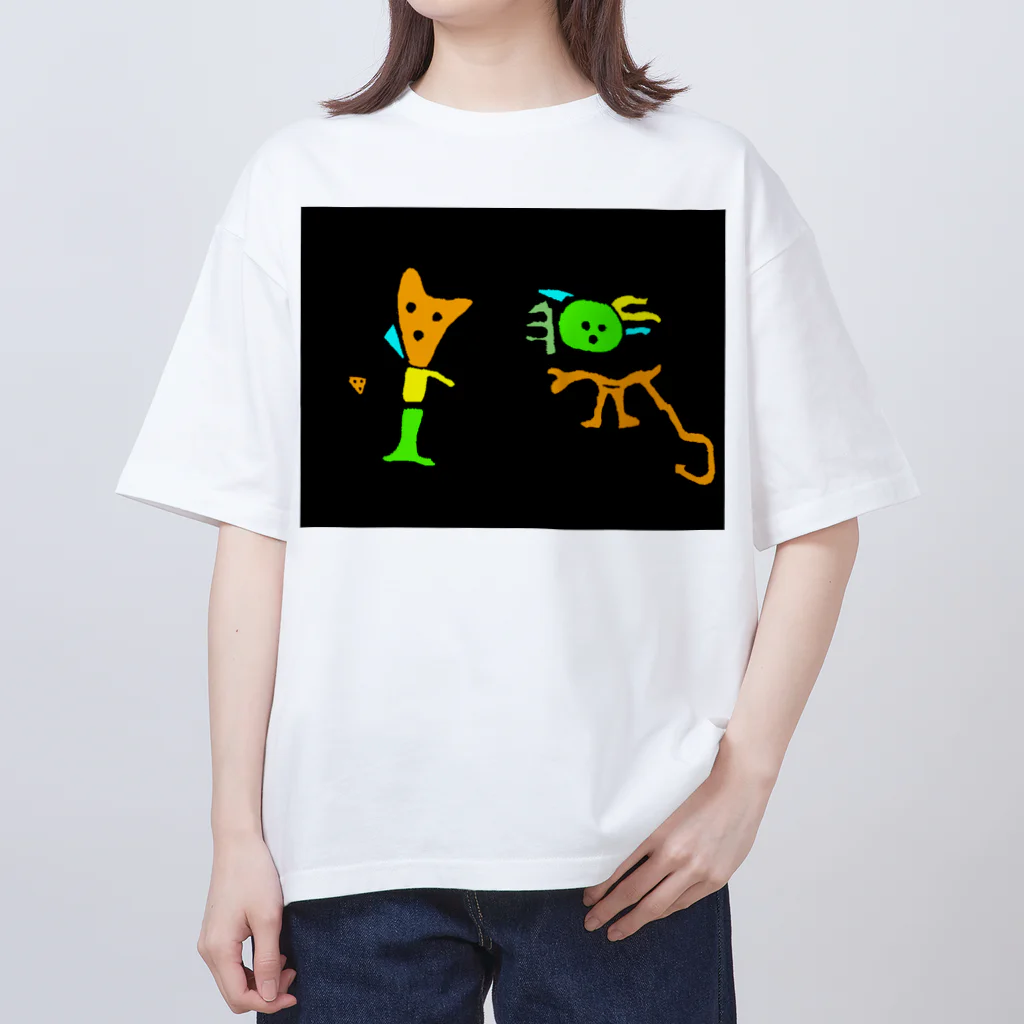 ナスカやさんのナスカの地上絵 Oversized T-Shirt