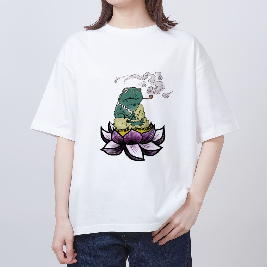 Gonta1059の蛙さん Oversized T-Shirt