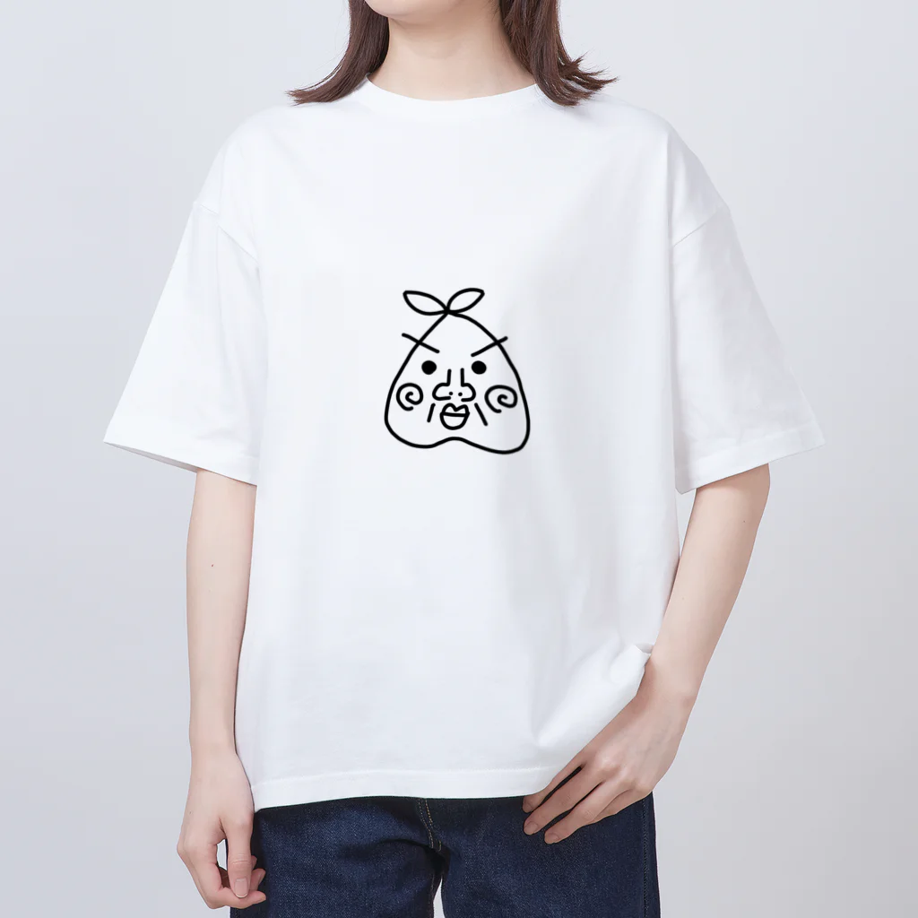 chimachimaoのはなよめモンモ オーバーサイズTシャツ