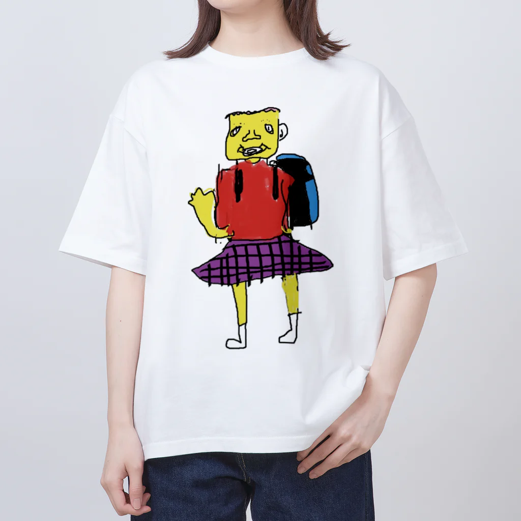 適正手続きの保障 (バンド)の純白少女グッズ オーバーサイズTシャツ