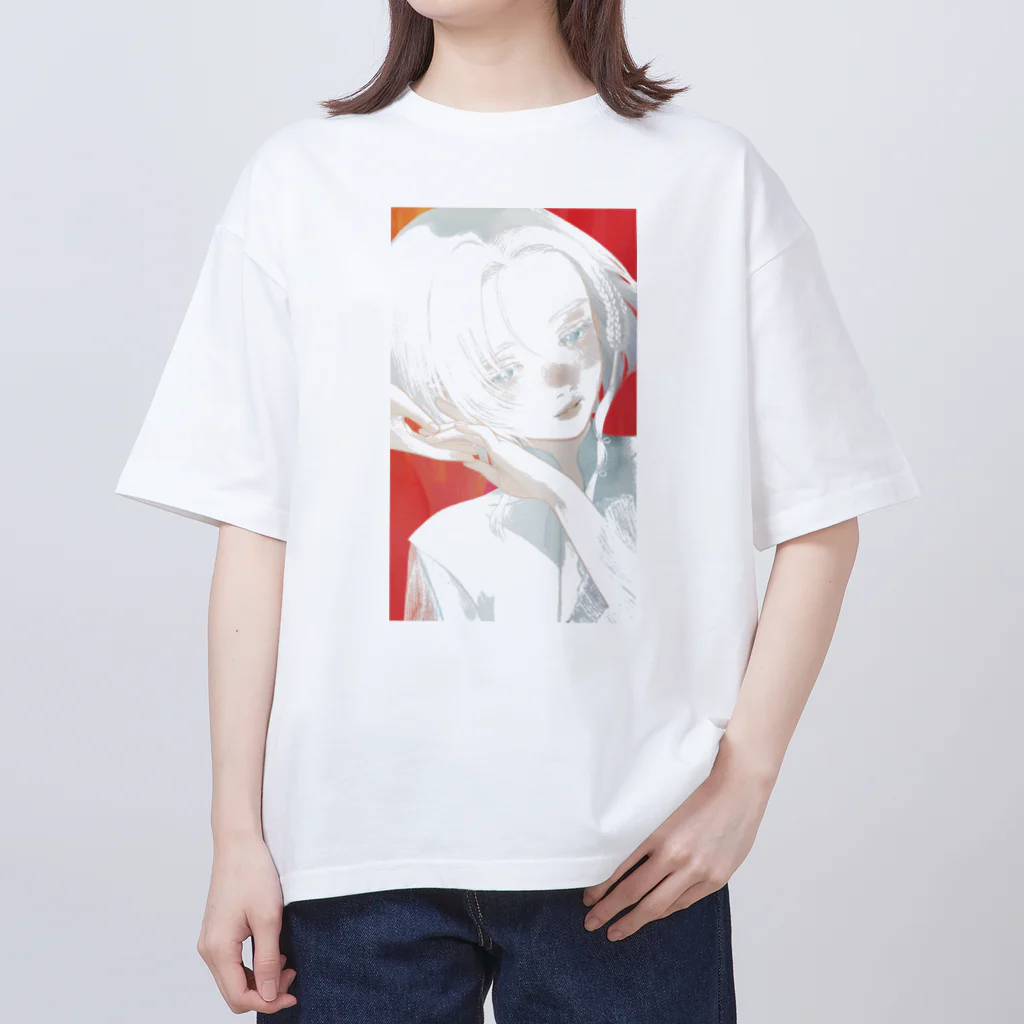 haju:shop | ハユショップのhaju:ビスポーク(vertical) Oversized T-Shirt