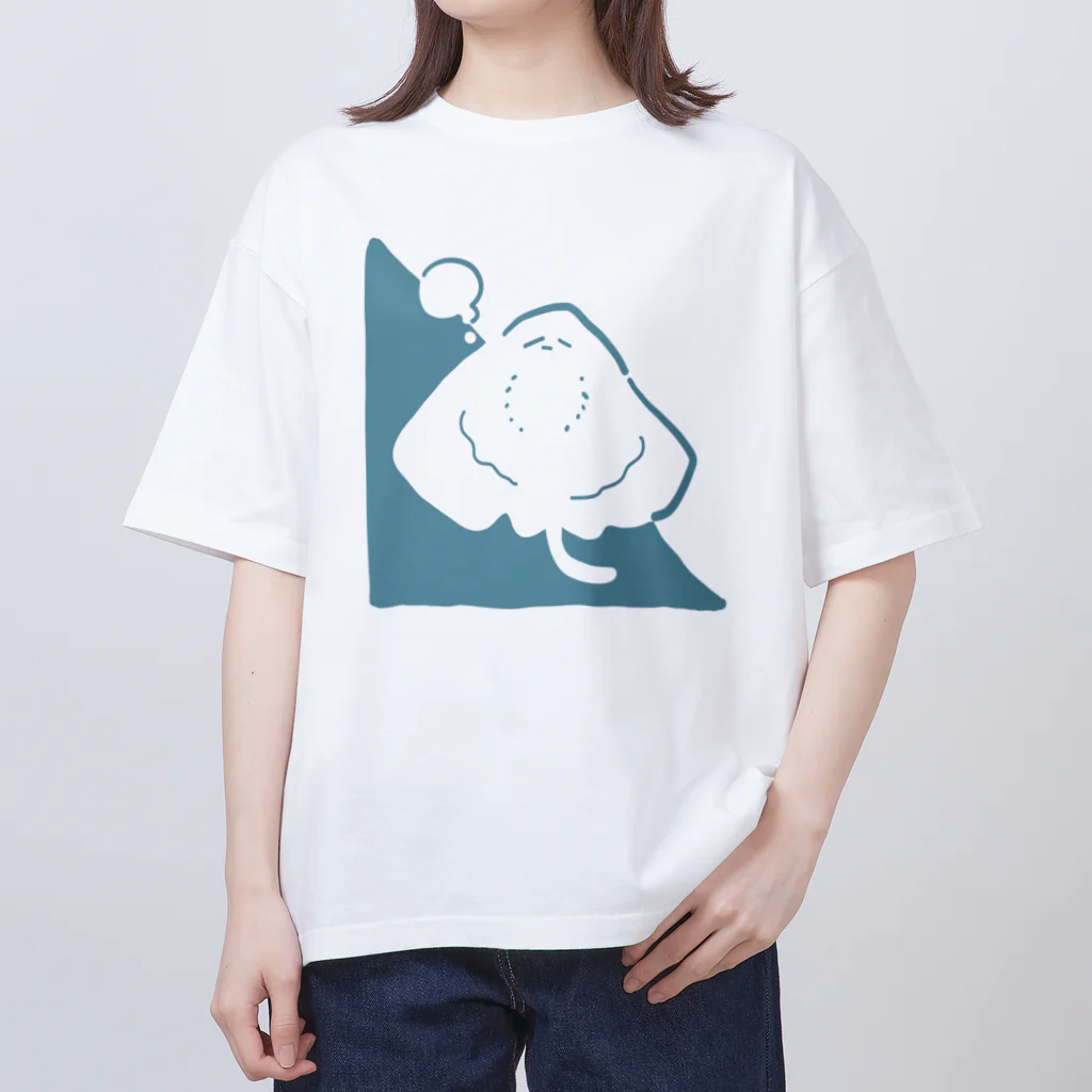 omijiの考えるエイ Oversized T-Shirt