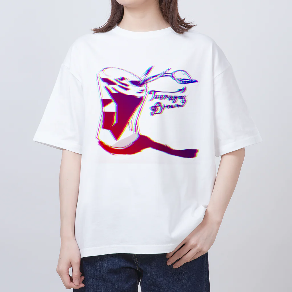 かめこみゅストアのUNIQUE(COMSAフルオンチェーンNFT)デザインシリーズ４ Oversized T-Shirt