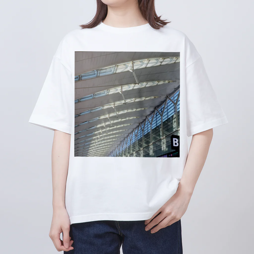 リューカデンドロンの空港 オーバーサイズTシャツ