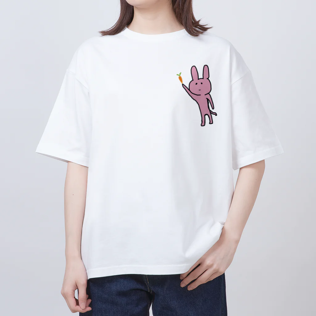 ゆるぴのダルうさくん オーバーサイズTシャツ