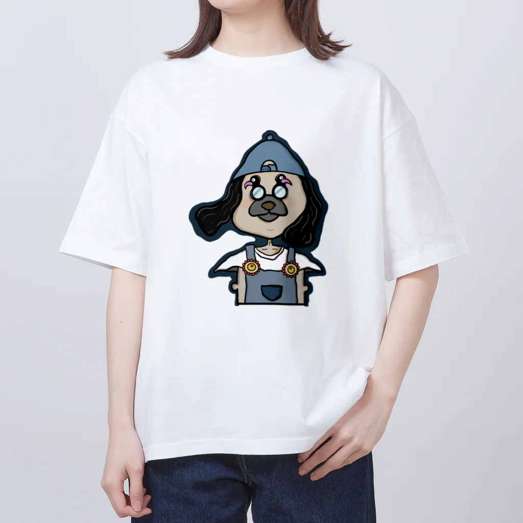 Colorful fam EarthのRAFIKI DOG オーバーサイズTシャツ