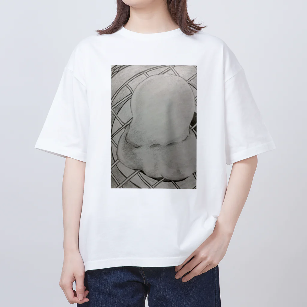 Imaginaryの焼き餅 オーバーサイズTシャツ