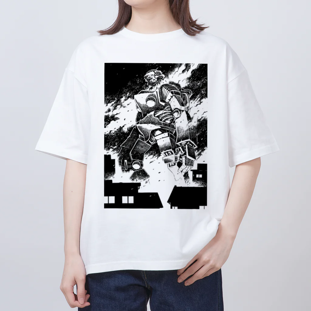 iwakunikogyoの鉄神01 Oversized T-Shirt