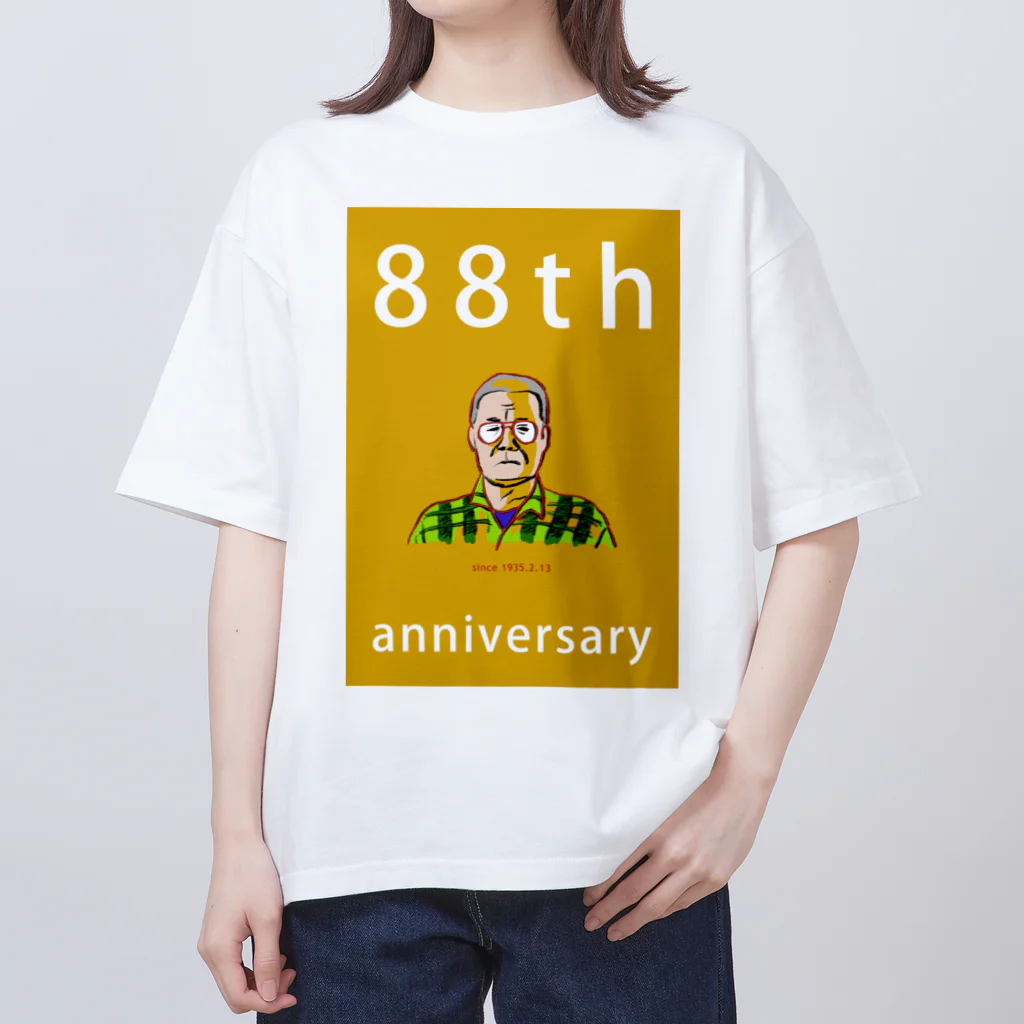 アラフラオオセの88th anniversary limited item Oversized T-Shirt