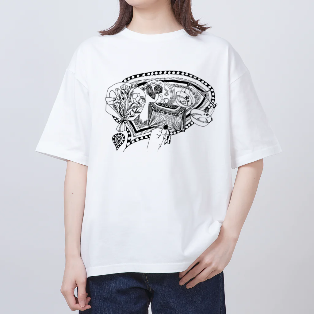 C’est la vieの想い オーバーサイズTシャツ