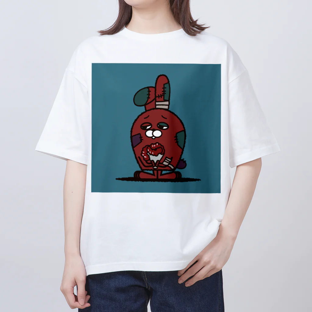 BOUQUET RABBITのBOUQUET RABBIT ZOMBIE Oversized T-Shirt