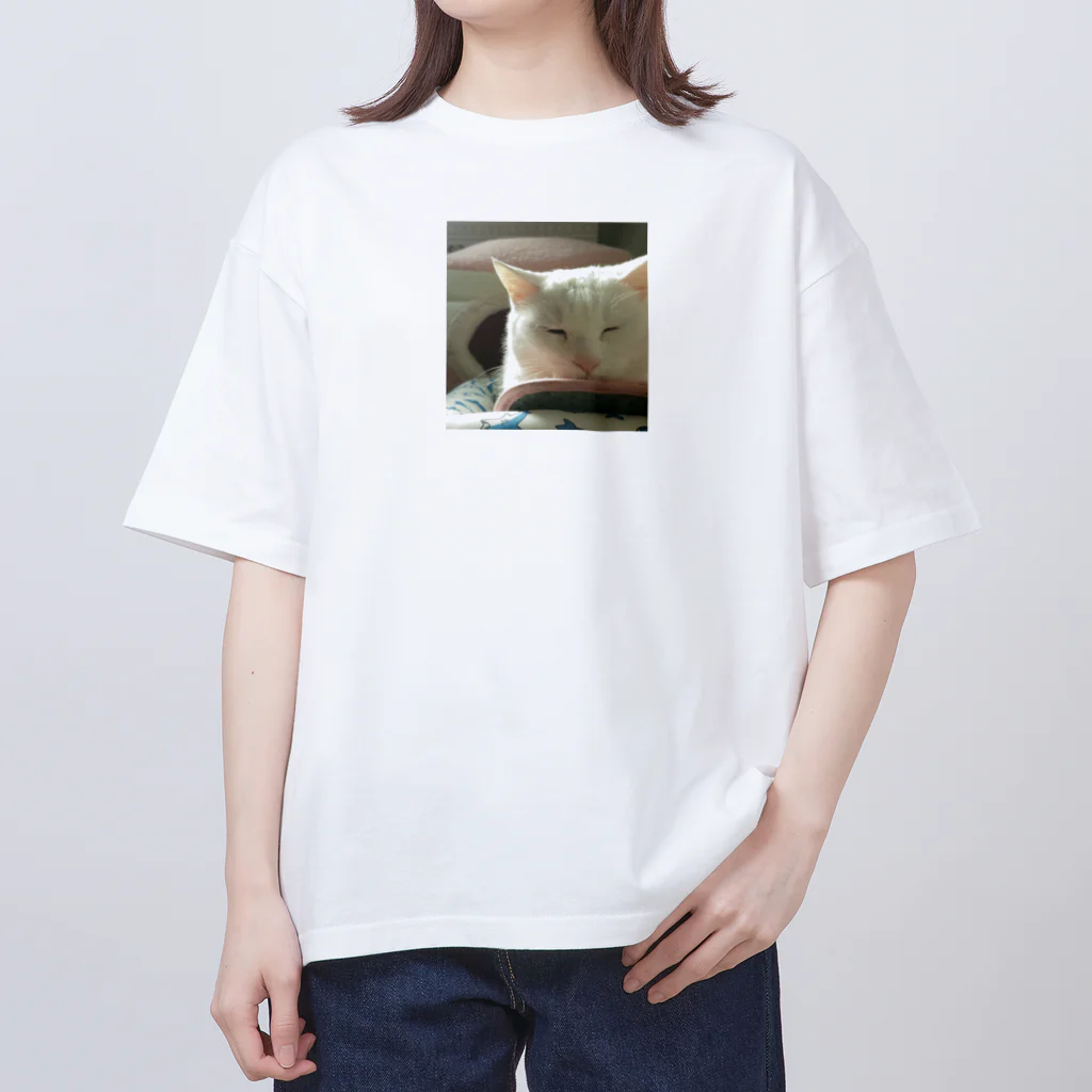 しろねこまるのしろねこまる Oversized T-Shirt