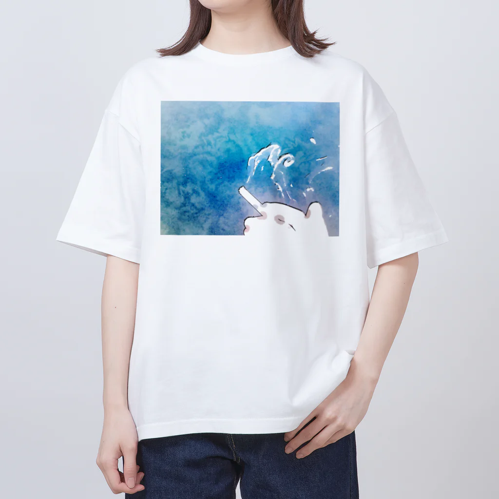 ベランダ喫煙部の喫煙A Oversized T-Shirt