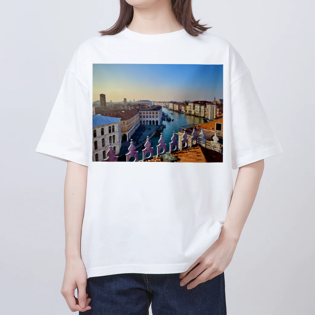 GrapeのRicordi a Venezia オーバーサイズTシャツ