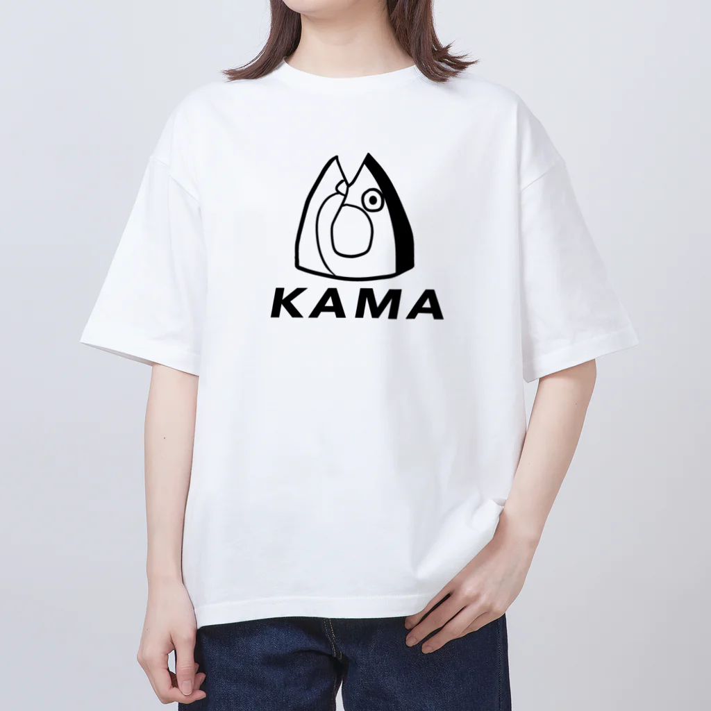 TeaKeyのKAMA オーバーサイズTシャツ