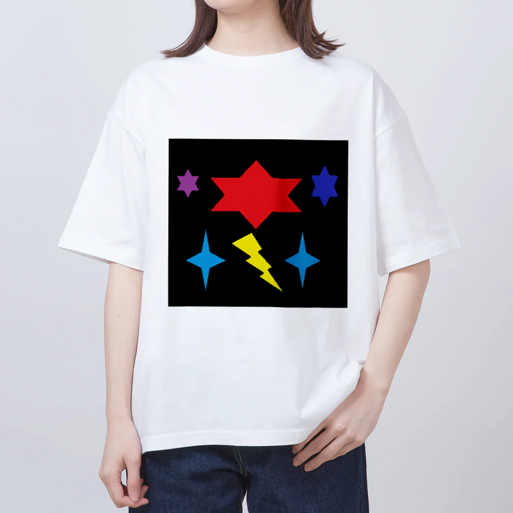 ペンライトの暗闇の妖精 オーバーサイズTシャツ