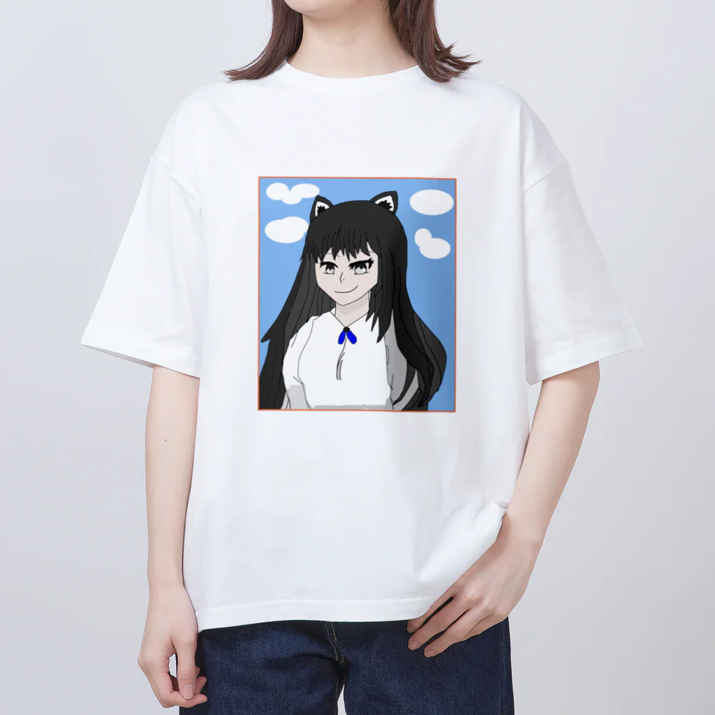 Atupiの擬人化 オーバーサイズTシャツ