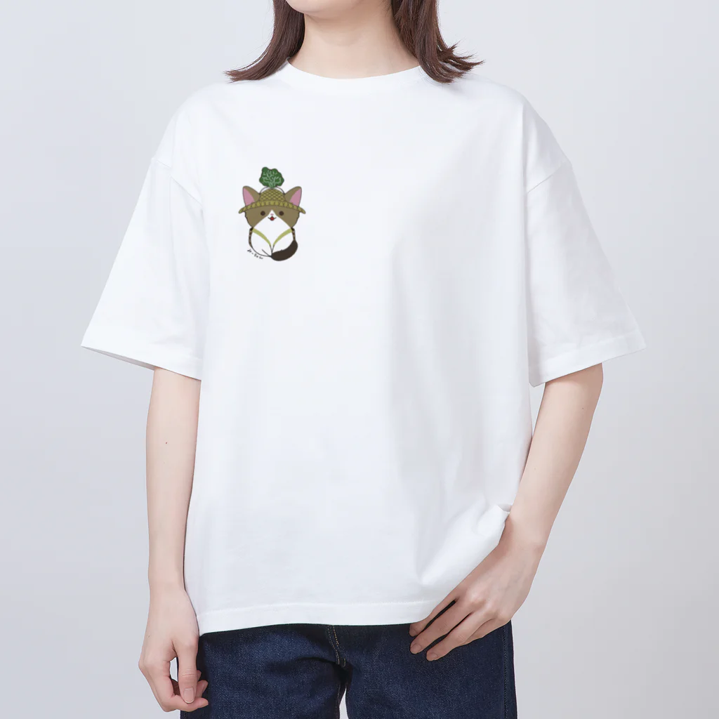 みたらししょっぷのお野菜みーちゃん Oversized T-Shirt