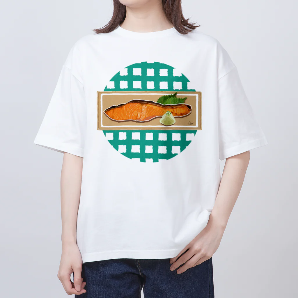 オカユのYAKISHAKE Oversized T-Shirt