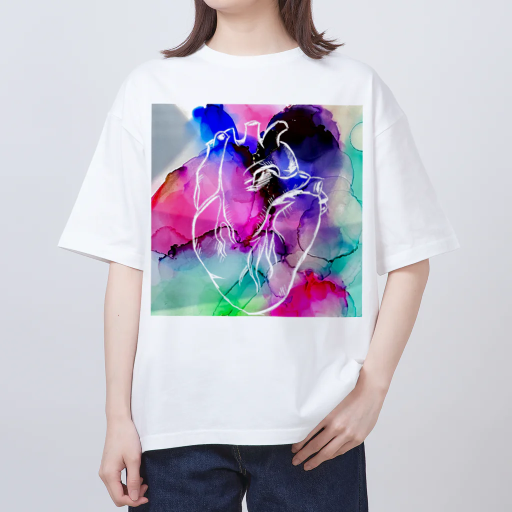 むちんアゲショップのわたしのこころ Oversized T-Shirt