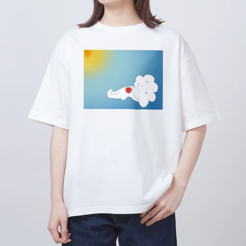 mamo〜のお昼寝もっくん オーバーサイズTシャツ