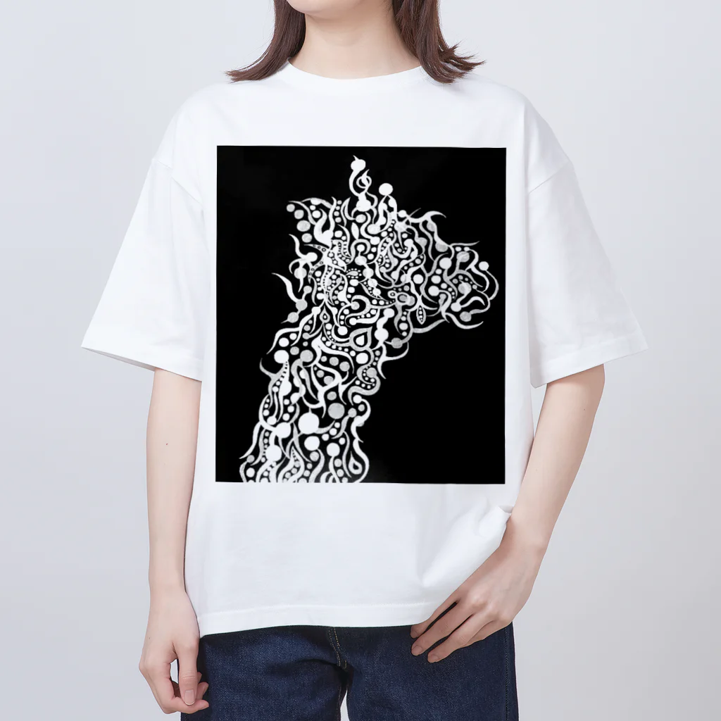 佐藤葉月王国のカブキリン オーバーサイズTシャツ