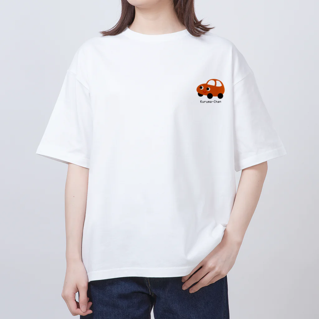 くるまちゃんショップのくるまちゃん Oversized T-Shirt