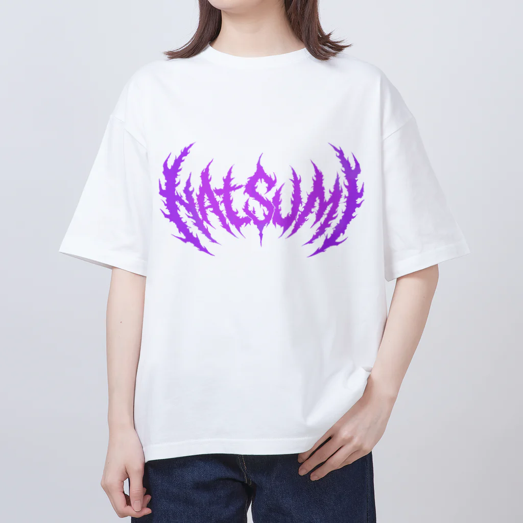 METAL PRINCESSのNatsumi deathlogo（なつみさんのデスロゴ） オーバーサイズTシャツ