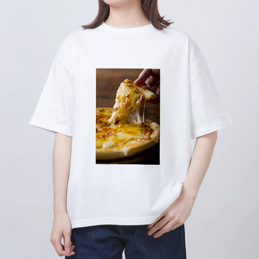 studio-monochromeのザ・ピッツァ　 オーバーサイズTシャツ