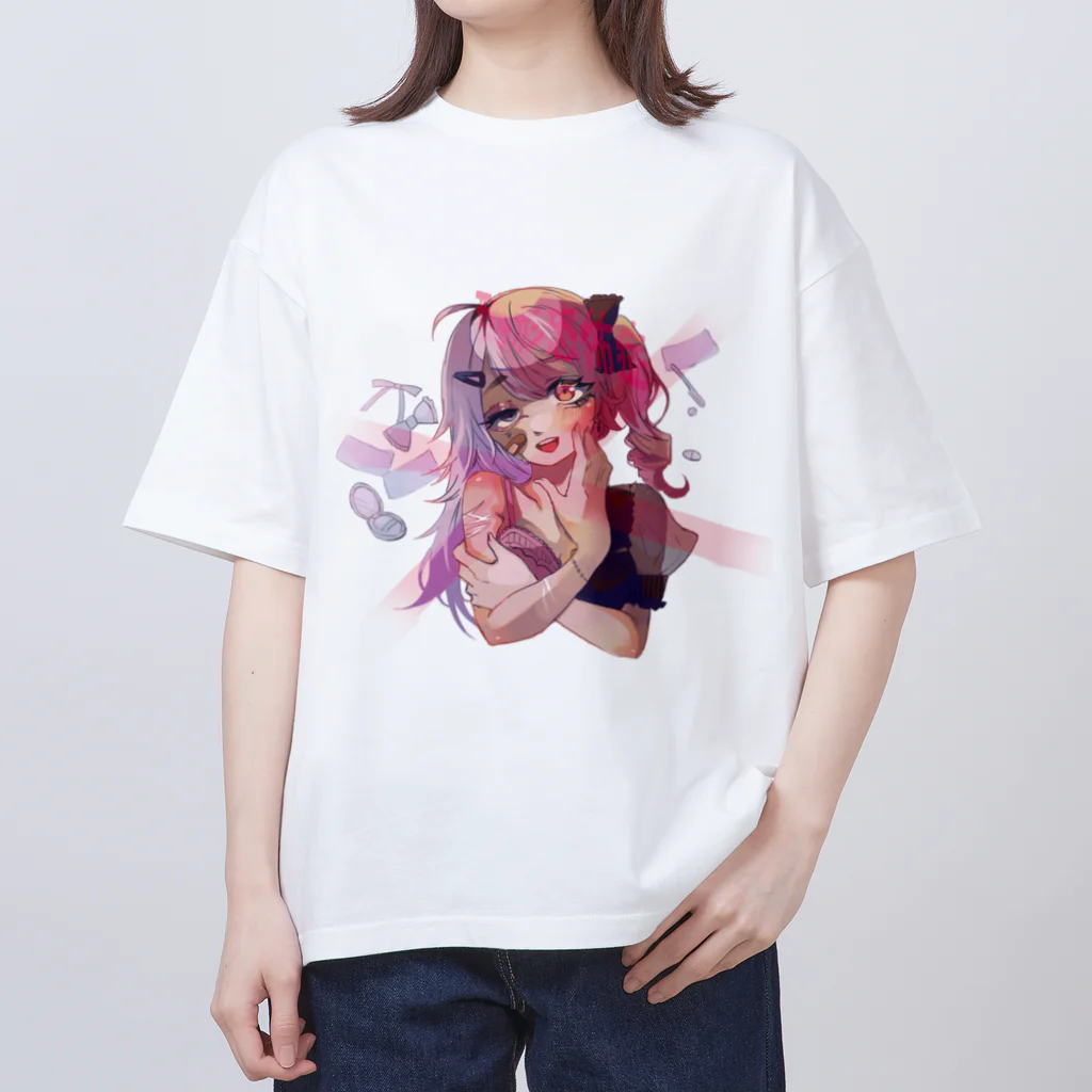 醜形恐怖症 / みとは先生 ( _kk_kk___ )のオーバーサイズTシャツ