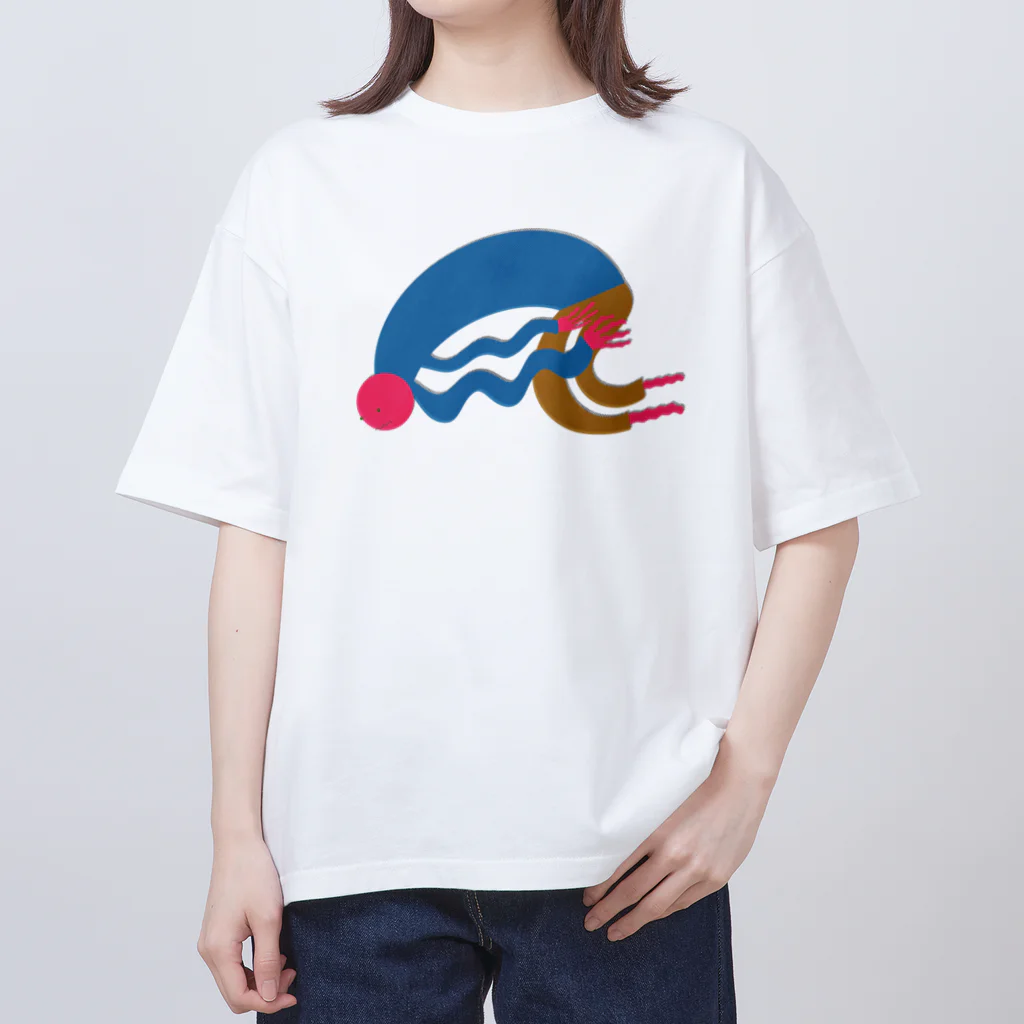 イエネコのひきずるタイプ オーバーサイズTシャツ