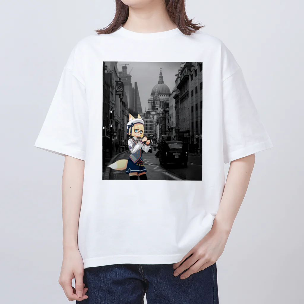 ♛ Tokikaze ♛のExploring London with Tokikaze 1 (Mono) オーバーサイズTシャツ