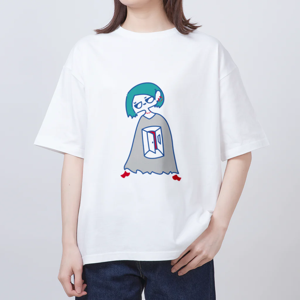 SE.waの扉の人 オーバーサイズTシャツ