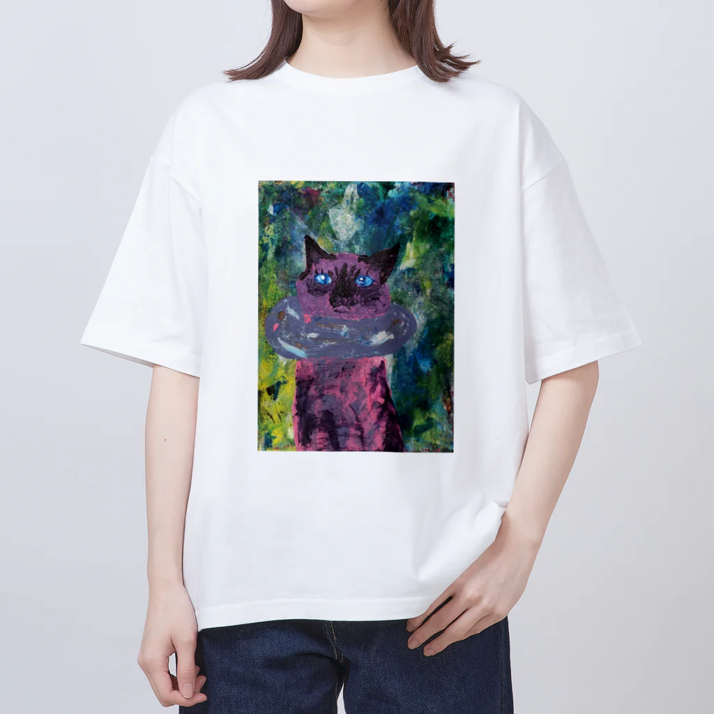 muzuneeのshibaholmes ムズ絵6 オーバーサイズTシャツ