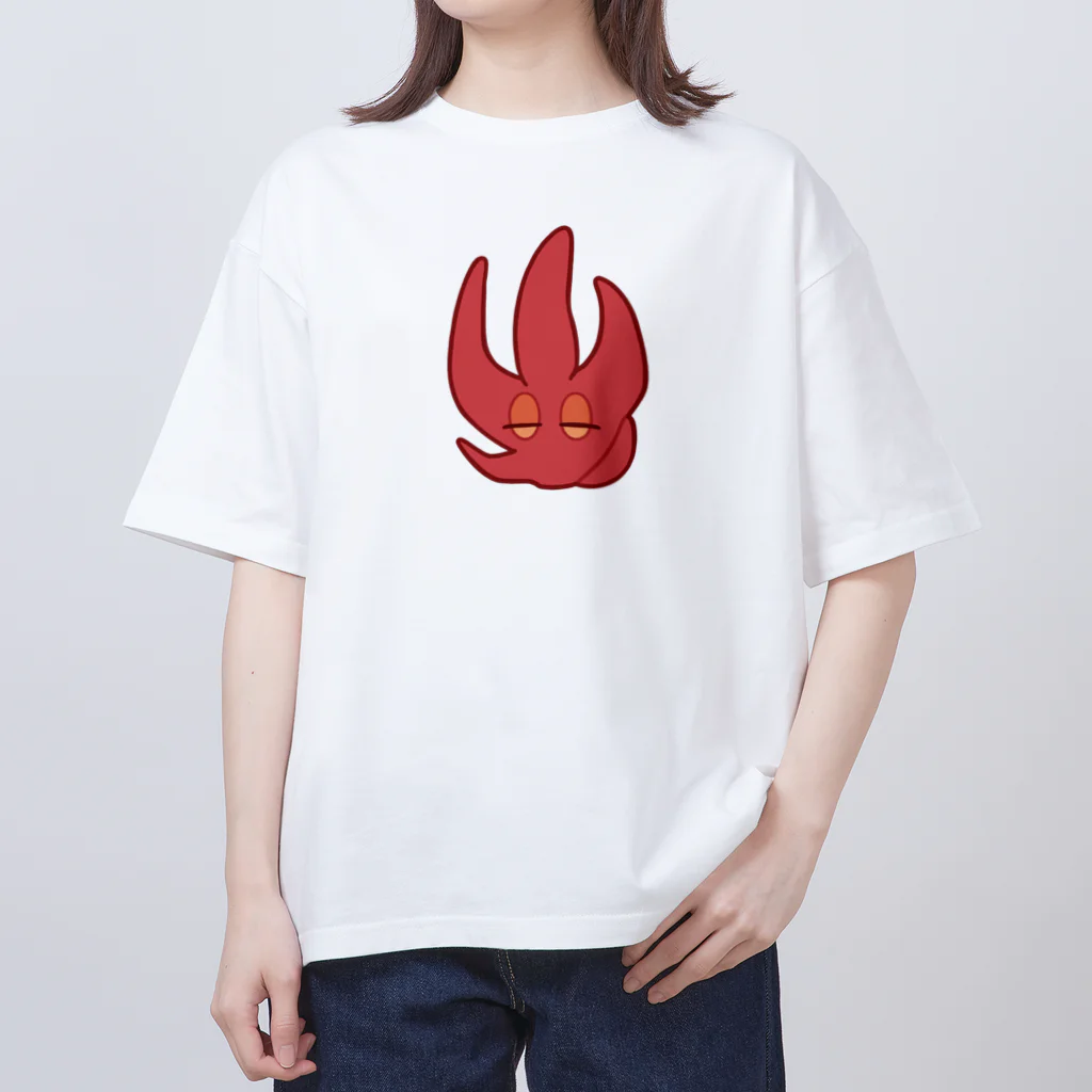 レタ(LETA)のゆかいなカエンタケ オーバーサイズTシャツ