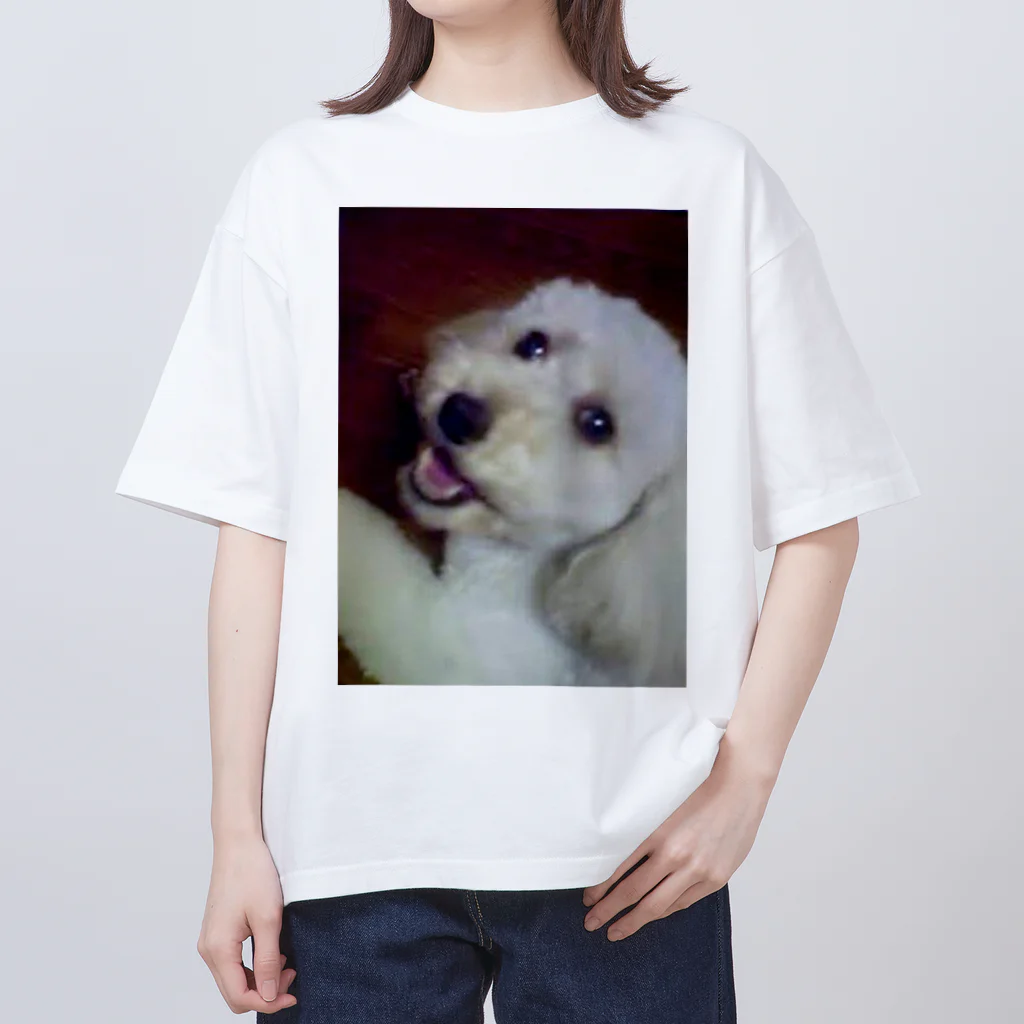 iyasinceのヒーラーdogエイミーのハッピースマイル オーバーサイズTシャツ